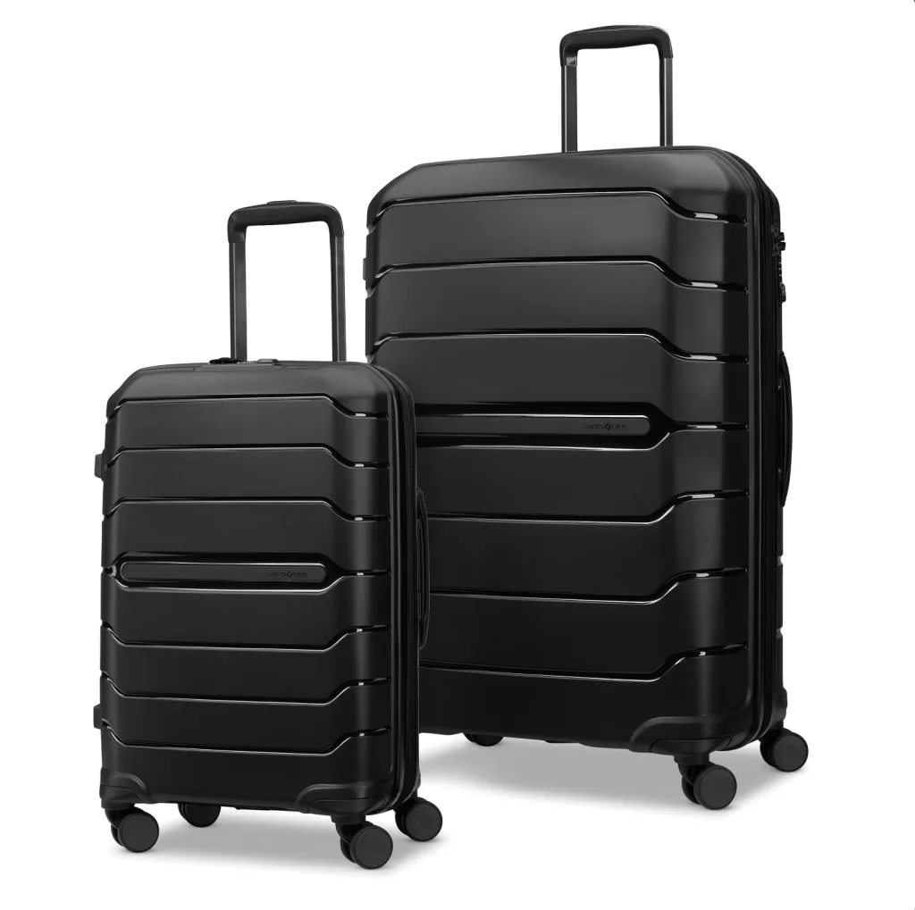 Samsonite Freeform 2-Piece Luggage Set - Carry-On & Large Checked Luggage with Dual Spinner Wheels